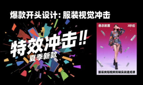 大墨老师·服装类短视频剪辑实战速成课-智点网