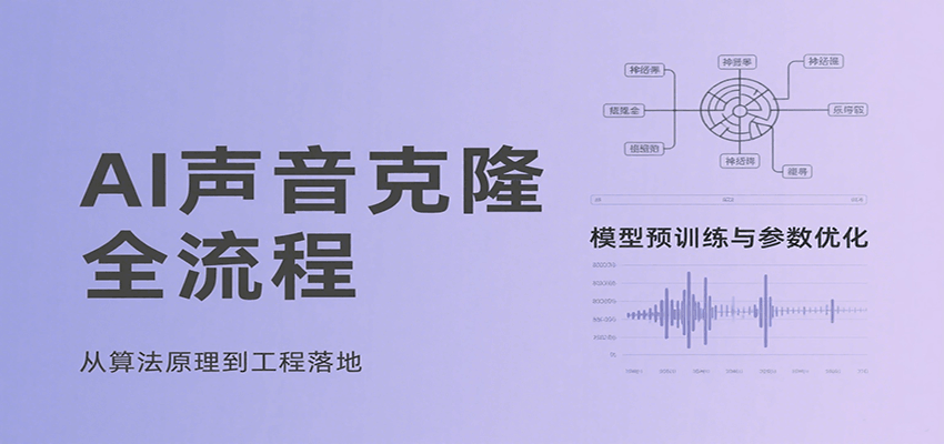 AI声音克隆全流程，基础概念到实战应用，3秒极速声音复刻、模型预训练、云端部署等-智点网