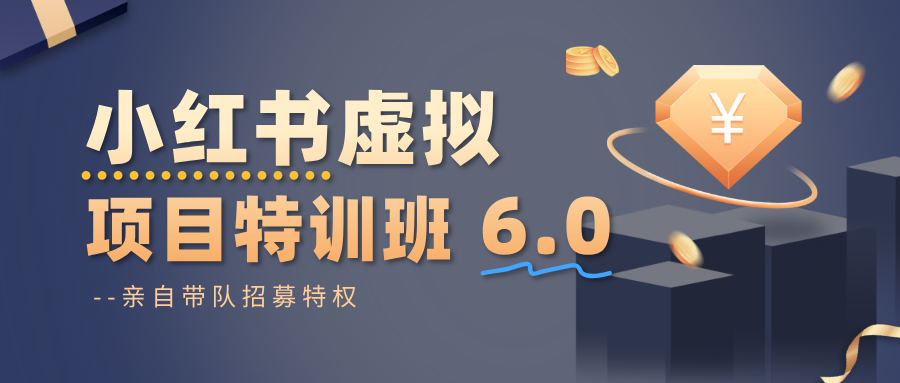 小红书虚拟项目特训班6.0 ，养号/选品/自动发货/爆款笔记(含40节视频课)-智点网