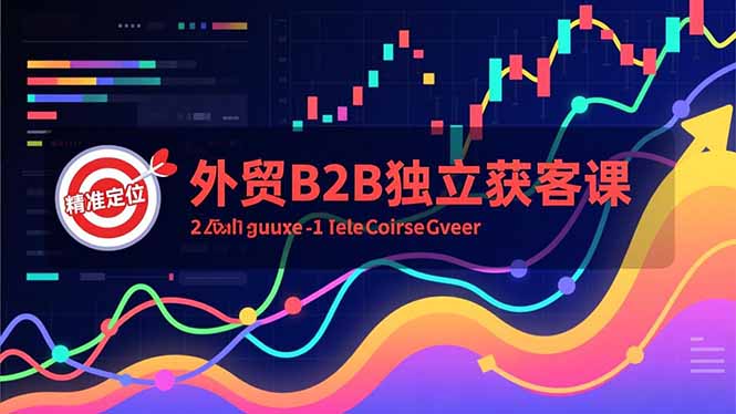 外贸B2B独立获客课，Facebook主页搭建、消息互动广告、精准定位，打造高询盘系统-智点网