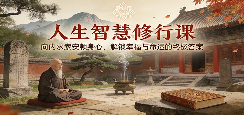 人生智慧修行课：向内求索安顿身心，解锁幸福与命运的终极答案-智点网