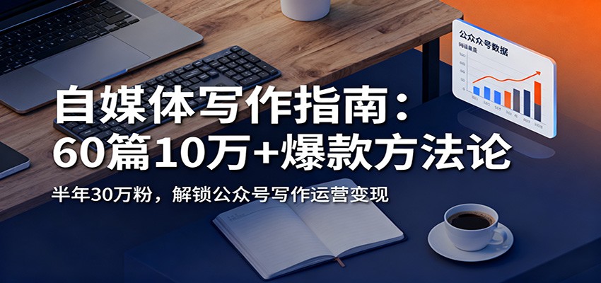 自媒体写作指南：60篇10万+爆款方法论，半年30万粉，解锁公众号写作运营变现-智点网