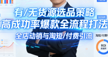 子鹏讲电商·淘宝私家班(更新2026)-智点网