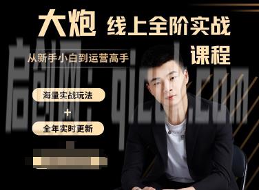 大炮电商-拼多多全阶实战课程2026年1月18日更新-智点网