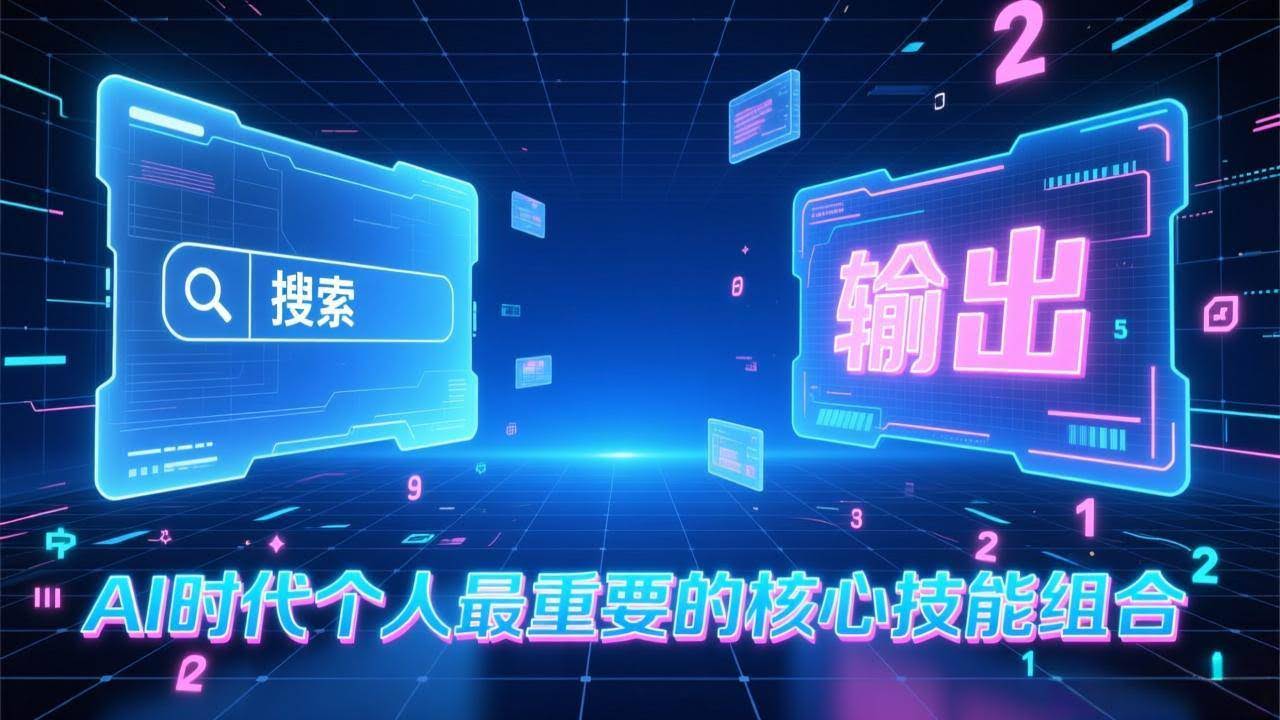 （17074期）付费文章：AI时代个人最重要的核心技能组合：“输出能力”和“搜索能力”-智点网