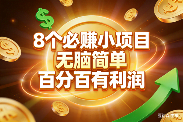 （17178期）10个必赚小项目，无脑简单，百分百有利润，副业首选，日入200+-智点网