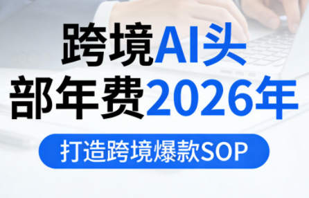 跨境AI头部年费2026年，打造跨境爆款SOP-智点网