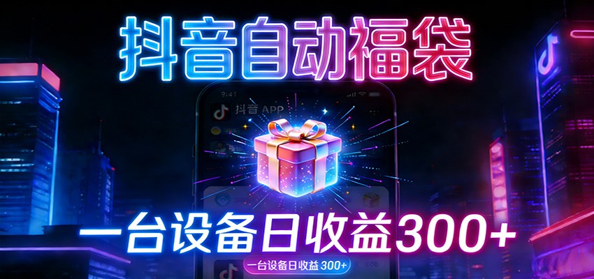 全自动抢福袋神器：24小时不停歇，日产出500＋-智点网