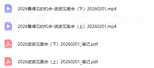 图片[4]-波波-2026看得见的机会12小时波波见面会全程线下课2月1日东莞-启创网
