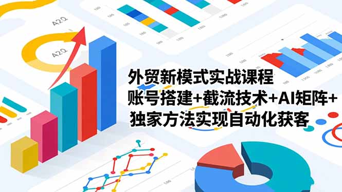 外贸新模式实战课程-更新2月，账号搭建+截流技术+AI矩阵+独家方法实现自动化获客-智点网