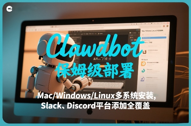 Clawdbot保姆级部署，从入门介绍、Mac/Windows/Linux多系统安装，到Slack、Discord平台添加全覆盖-智点网