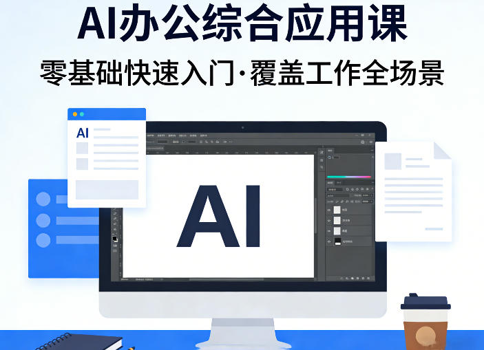 AI办公综合应用课，零基础快速入门，覆盖了工作中各种应用场景-智点网