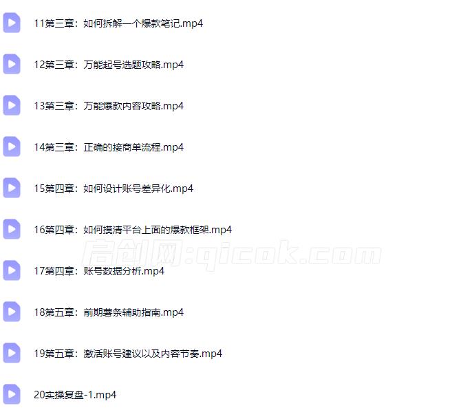 图片[6]-盗坤-第二十期小红书商单变现陪跑营2026年3月份(价值4980元)-启创网