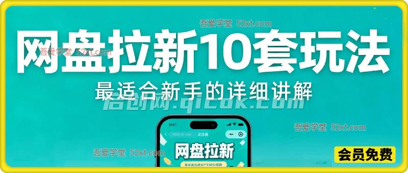 最适合新手的网盘拉新10套玩法详细讲解-智点网