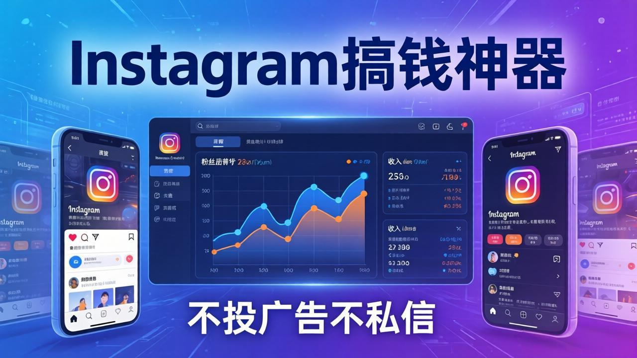 Instagram搞钱神器：月涨6万粉+月入5万刀，不投广告不私信，靠算法+低价产品-智点网