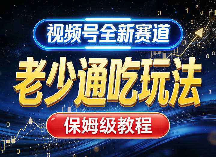 视频号全新AI赛道，老少通吃玩法，保姆级教程-智点网