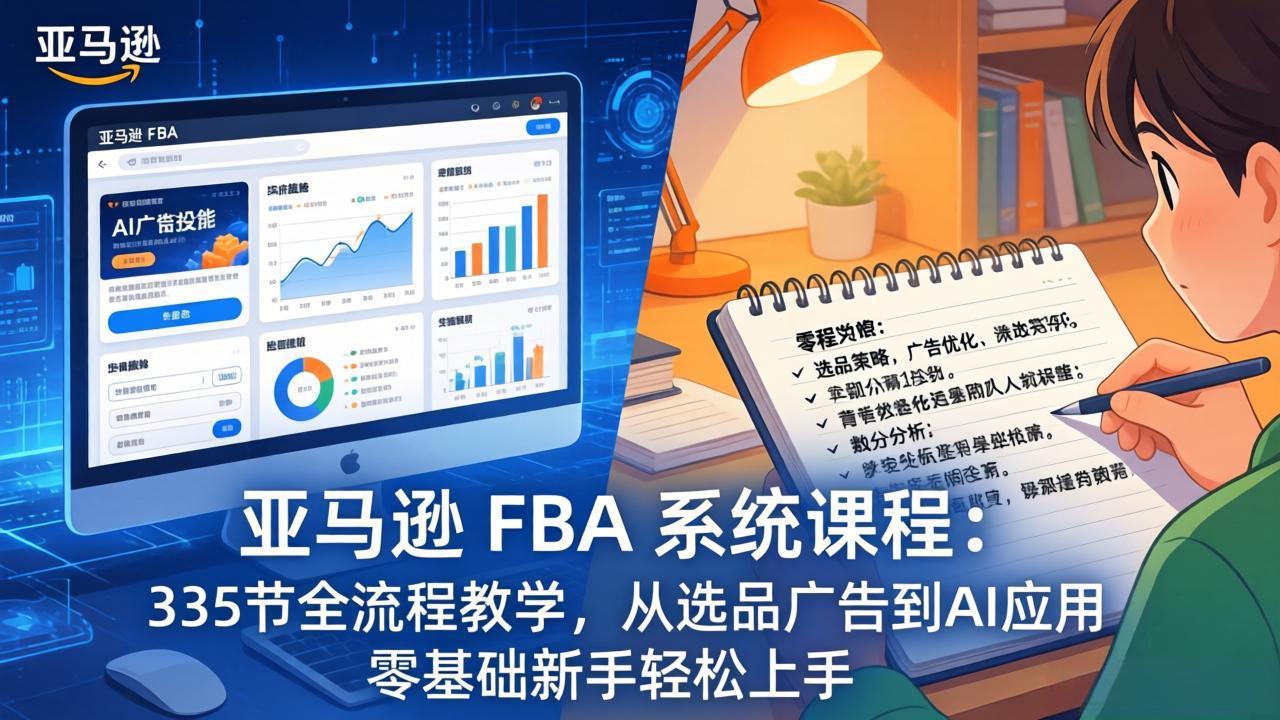 亚马逊 FBA 系统课程(更新26年3月-智点网