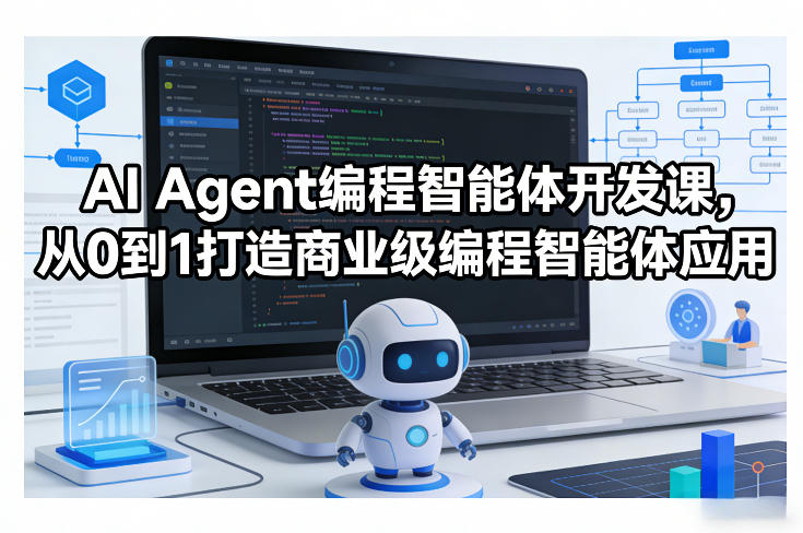 AI Agent编程智能体开发课，从0到1打造商业级编程智能体应用-智点网