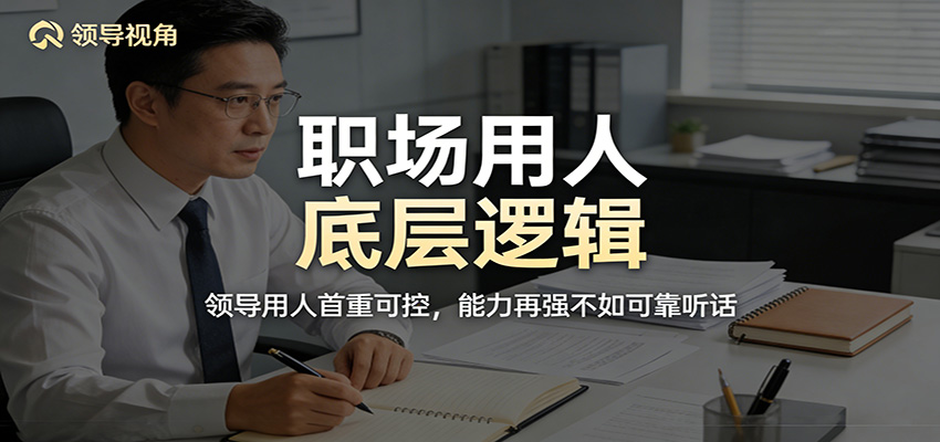 公众号付费文章：职场用人底层逻辑，领导用人首重可控，能力再强不如可靠听话-智点网