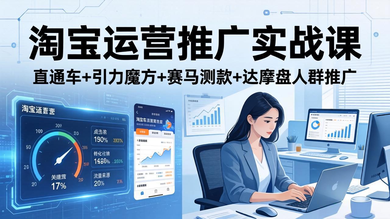 淘宝运营推广实战课(更新26年3月-智点网