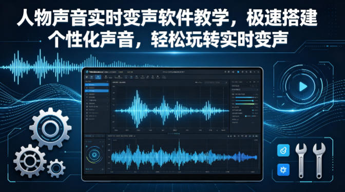 人物声音实时变声软件教学，极速搭建个性化声音，轻松玩转实时变声-智点网