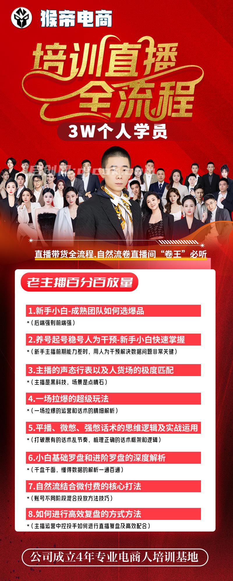 图片[3]-猴帝3W抖音直播2026年3月19线下课五天完整版-启创网