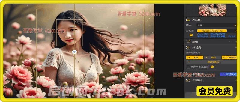 智能抠图，一键快速抠图 PS 修图影楼设计，AI抠图工具-智点网