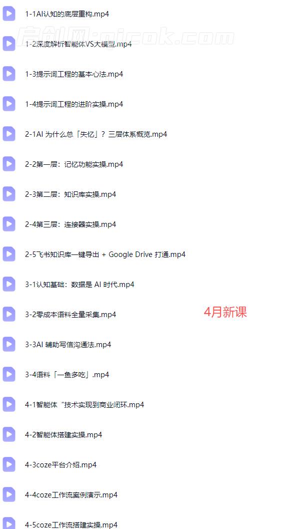 图片[6]-陈厂长-AI实战技能课2026年4月(价值6980元)-启创网