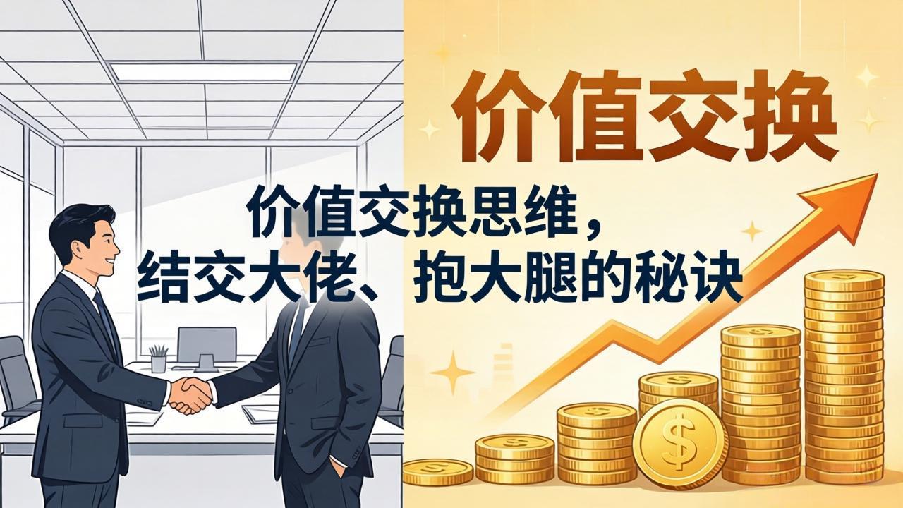 某付费文章：价值交换思维，结交大佬、抱大腿的秘诀-智点网