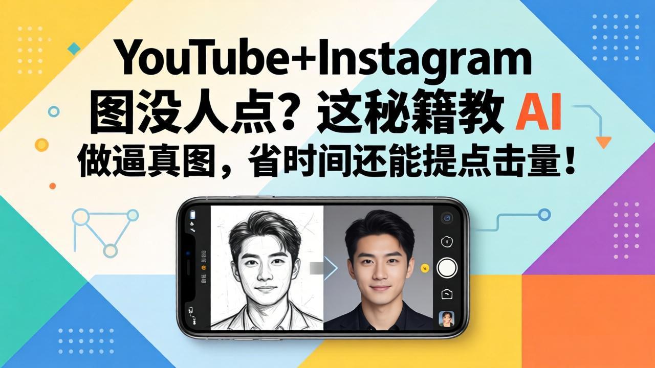 YouTube+Instagram图没人点？这秘籍教 AI 做逼真图，省时间还能提点击量-智点网