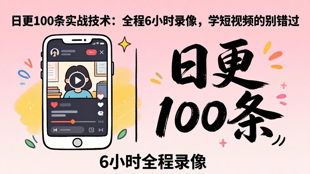 某工作坊东莞2026年4月12线下课：日更100条实战：全程6小时录像，学短视频的别错过-智点网