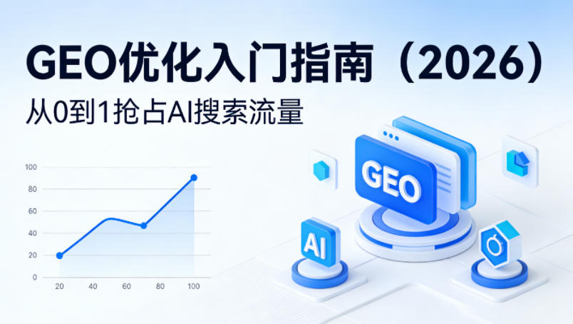 【最新】GEO优化入门指南(2026)，从0到1抢占AI搜索流量-智点网