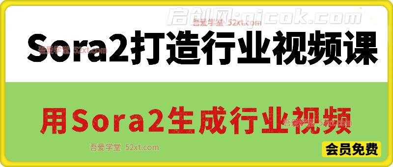 Sora2 打造行业视频课，用 Sora2 批量生成行业专属高清教学视频-智点网
