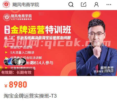 飓风电商-淘宝金牌运营实操班2026年5月(价值8980元)