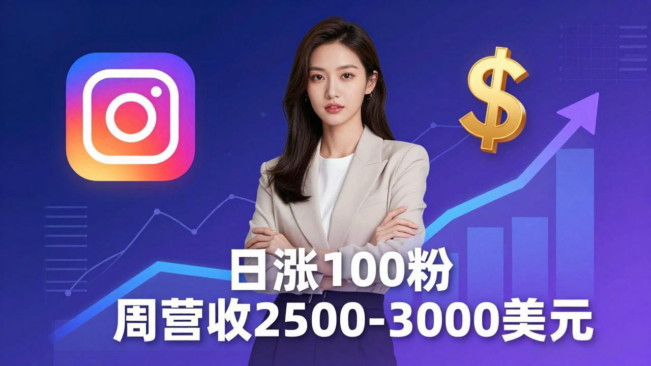想做数字产品？Sheri亲授：日涨100粉、每周2500至3000美元的营收，Instagram躺着赚-智点网