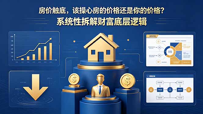 付费文章：房价触底，该操心房的价格还是你的价格？系统性拆解财富底层逻辑-智点网
