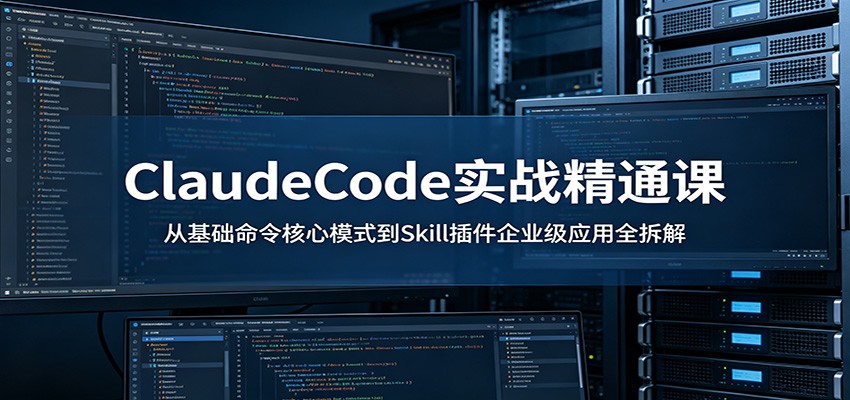 ClaudeCode实战精通课：从基础命令核心模式到Skill插件企业级应用全拆解-智点网