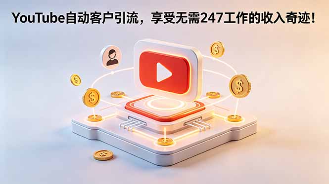 YouTube 自动客户引流，享受无需 247 工作的收入奇迹！【原创双语字幕】-智点网