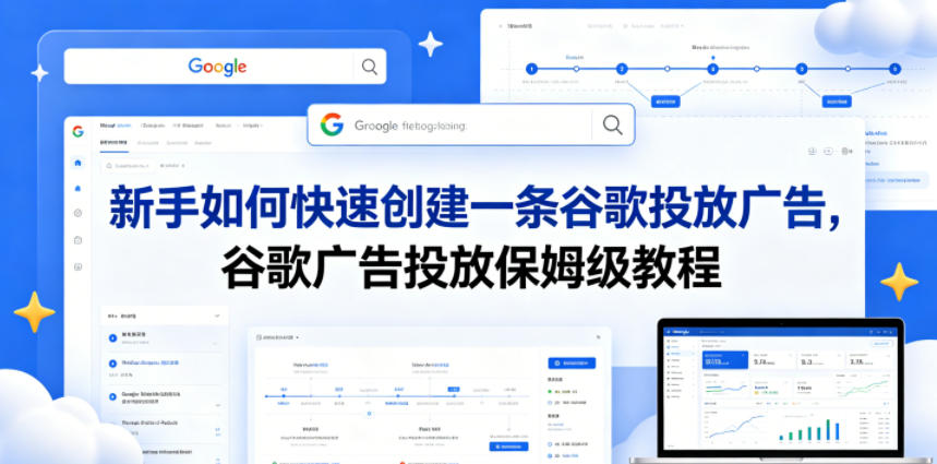 新手如何快速创建一条谷歌投放广告，谷歌广告投放保姆级教程-智点网