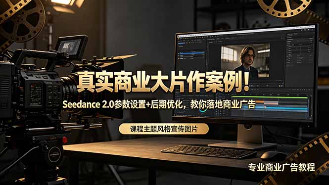 真实商业大片作案例！Seedance 2.0参数设置+后期优化，教你落地商业广告-智点网