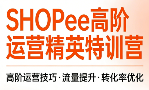 梦凡老师·Shopee虾皮高阶运营课程(更新5月)-智点网
