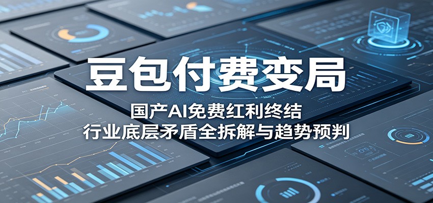 豆包付费变局：国产AI免费红利终结，行业底层矛盾全拆解与趋势预判-智点网