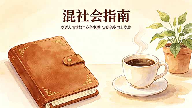 付费文章：混社会指南，吃透人情世故与竞争本质，实现稳步向上发展-智点网