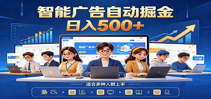 AI风口项目，全程解放双手，后台自动运行赚取收益，每天稳定收益500+-智点网
