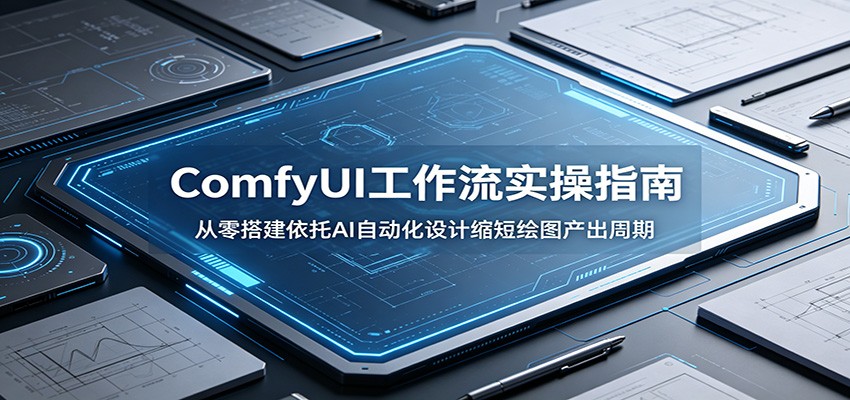 ComfyUI 工作流实操指南:从零搭建依托AI自动化设计缩短绘图产出周期-智点网