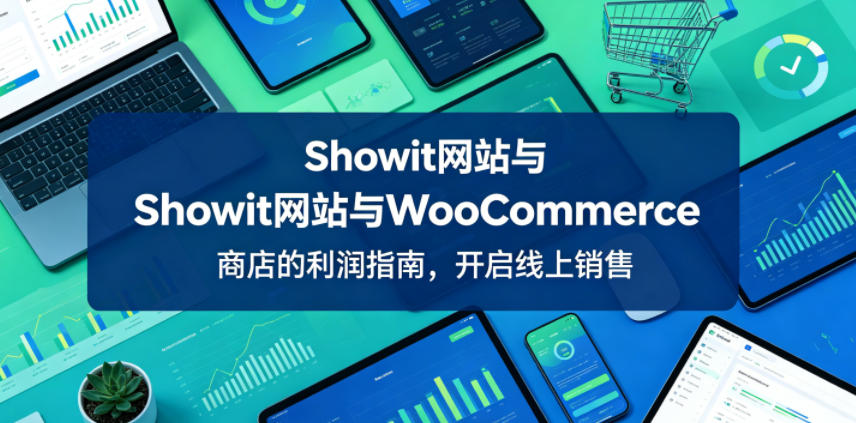 Showit网站与WooCommerce商店的利润指南，开启线上销售【原创双语字幕】-智点网