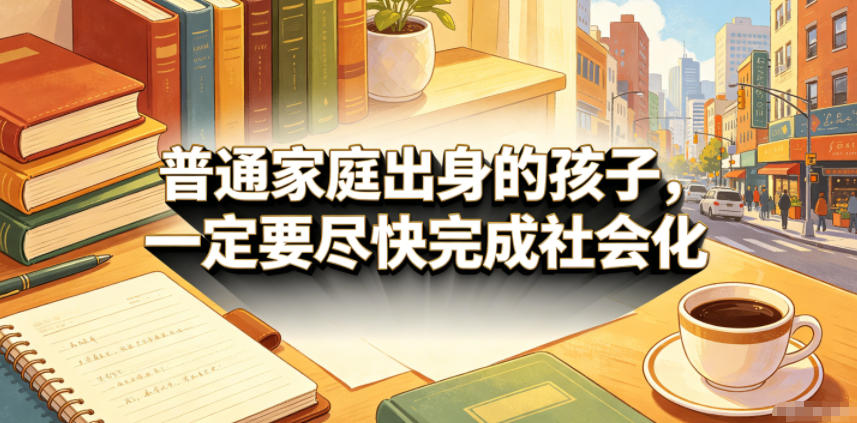 付费文章：普通家庭出身的孩子，一定要尽快完成社会化-智点网