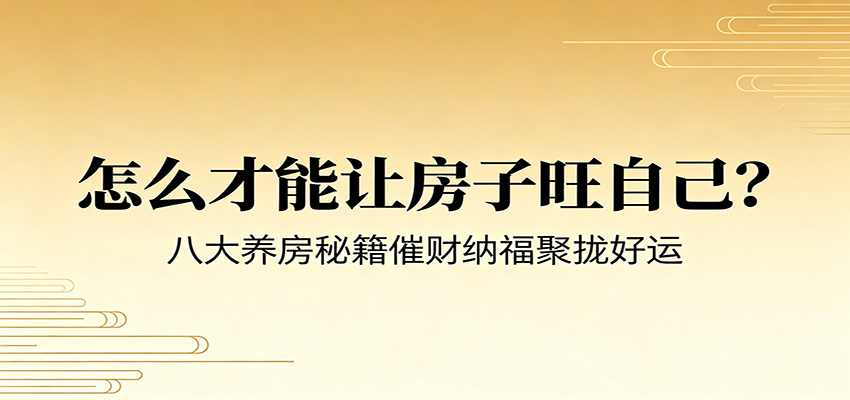 付费文章《怎么才能让房子旺自己？》八大养房秘籍催财纳福聚拢好运-智点网