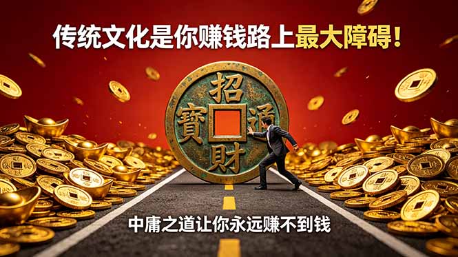 付费文章：传统文化是你赚钱路上最大障碍！中庸之道让你永远赚不到钱-智点网