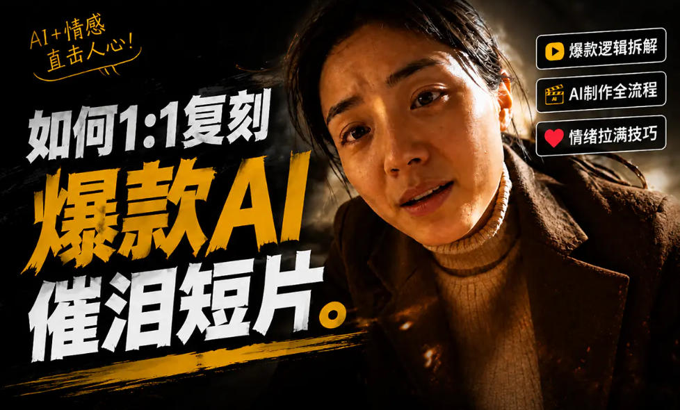 豆包+Gemini生成真人AI短剧-拆解复刻百万爆款第一人称短片，一站式讲透爆款复刻全流程-智点网
